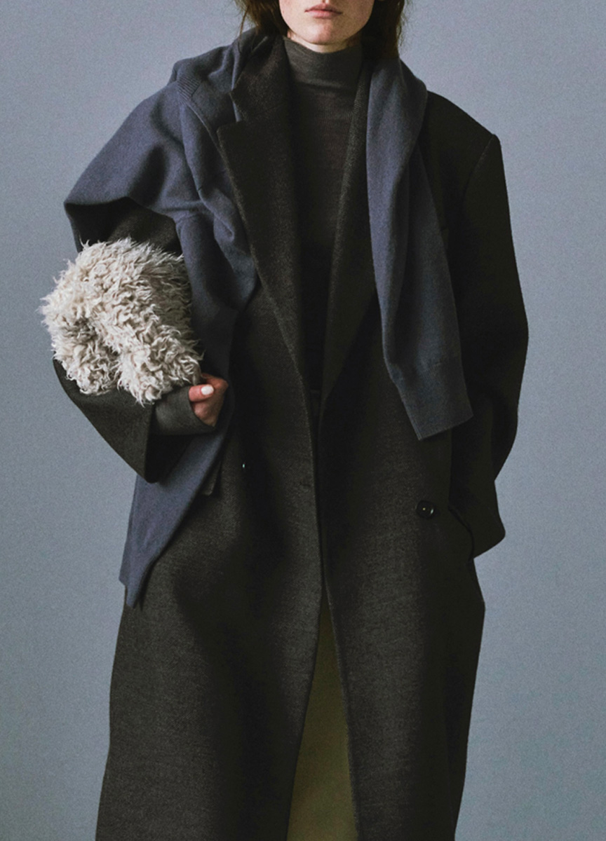 蓬鬆毛絨肩背包